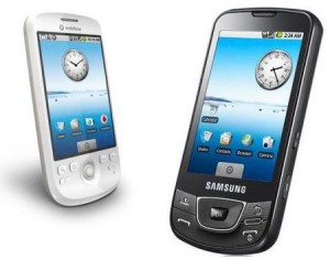Smartphones HTC Magic e Samsung Galaxy i7500